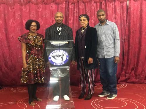 Let God reign Church leaders.